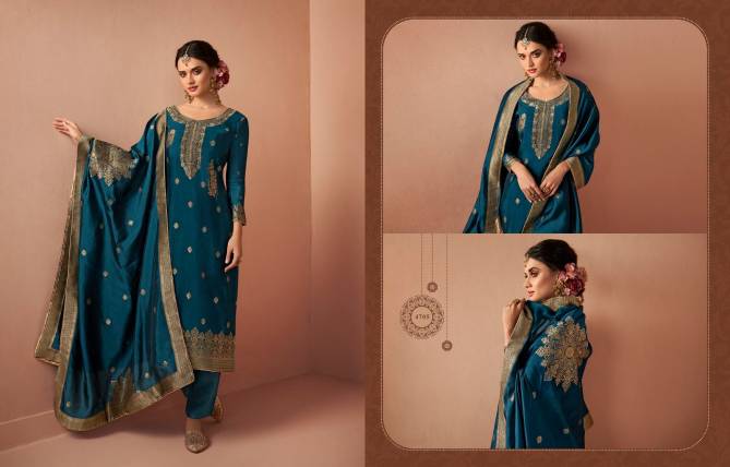 ZISA  Charmi Wedding Wear Wholesale Pakistani Dress Material Catalog